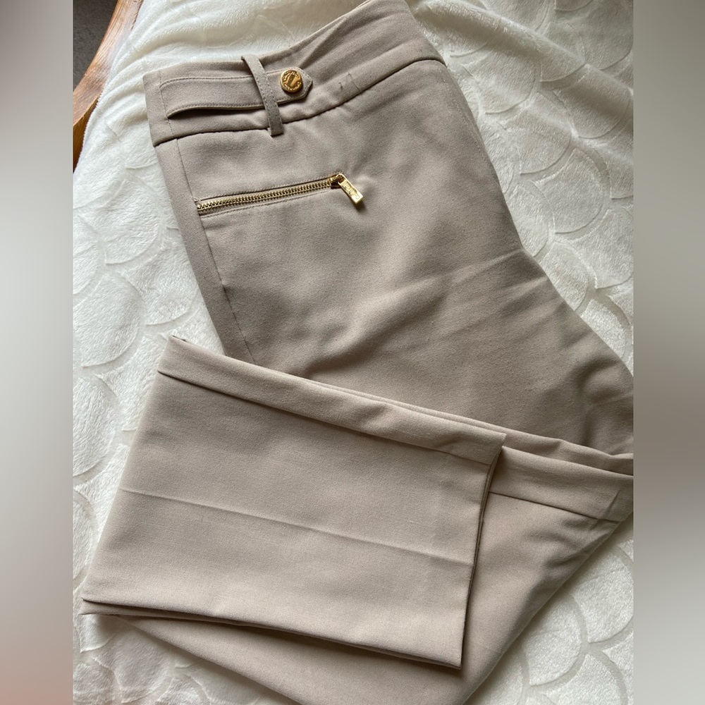 Calvin Klein Beige Dress Pants